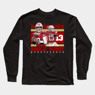 Quarterback Brock P. Long Sleeve T-Shirt